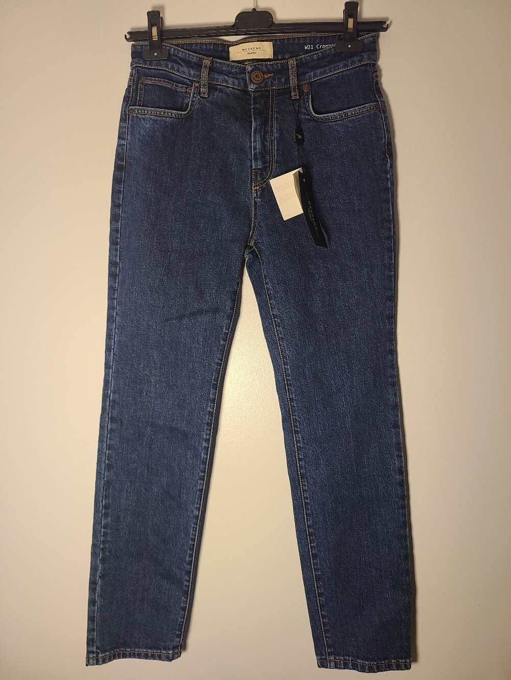 Weekend MaxMara Cropped Cigarette Jeans Womens Size 8